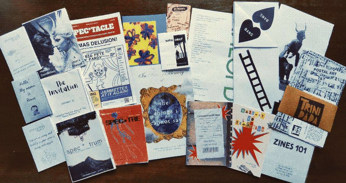 Picture of my zine haul from Unfold 2025.