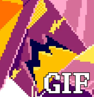 GIF of an NSFW pixel art animation featuring Zapo getting fucked by Swindler.